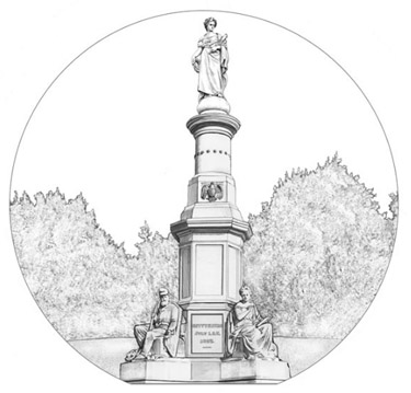 alternate design for Gettysburg quarter