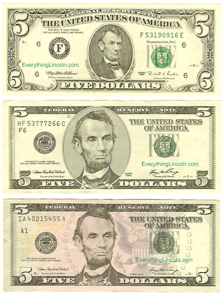 Q3 Lincoln 5 Dollar