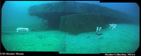 Wreck of the USS Monitor by NOAA