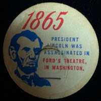 Abrham Lincoln milk bottle cap