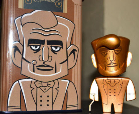 Abraham Lincoln vinylmation copper variant