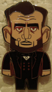 Abraham Lincoln vinylmation pin