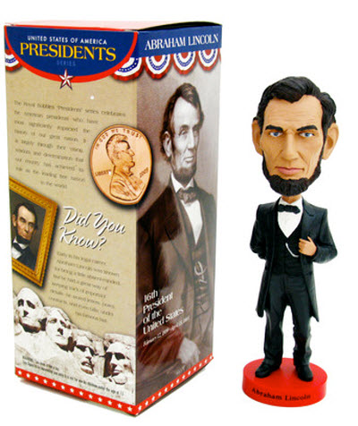 Abraham Lincoln bobblehead