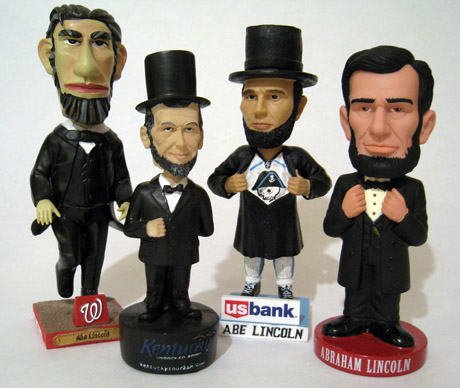 Abe Lincoln bobbleheads