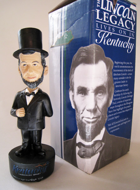 Kentucky Legends Abraham Lincoln bobblehead
