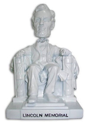 Abraham Lincoln Memorial bobblehead