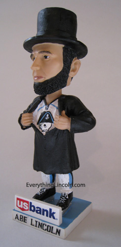 Milwaukee Admirals hockey Abe Lincoln bobblehead