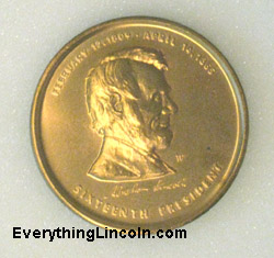 Lincoln Memorial medal