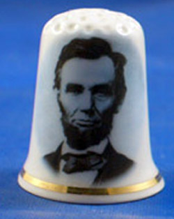 Abraham Lincoln thimble