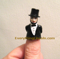Abraham Lincoln top hat thimble