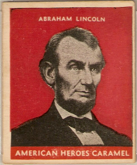 1932 Abraham Lincoln US Caramel baseball card