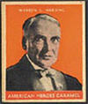 1932 Caramel Warren G Harding