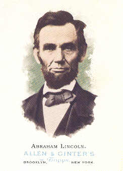 2006 Allen & Ginter Abraham Lincoln 328