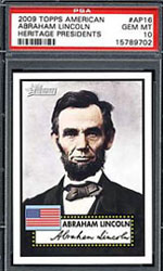 2009 Topps Abraham Lincoln