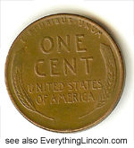 wheat back of Lincoln penny